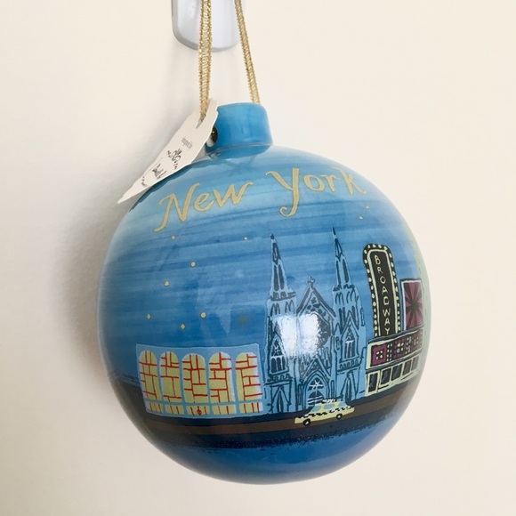 Anthropologie Other - ANTHROPOLOGIE New York Souvenir Ornament